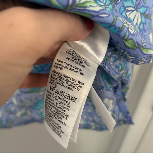 J.Crew Fresco Top In Floral Cotton Poplin - Picture 10 of 10